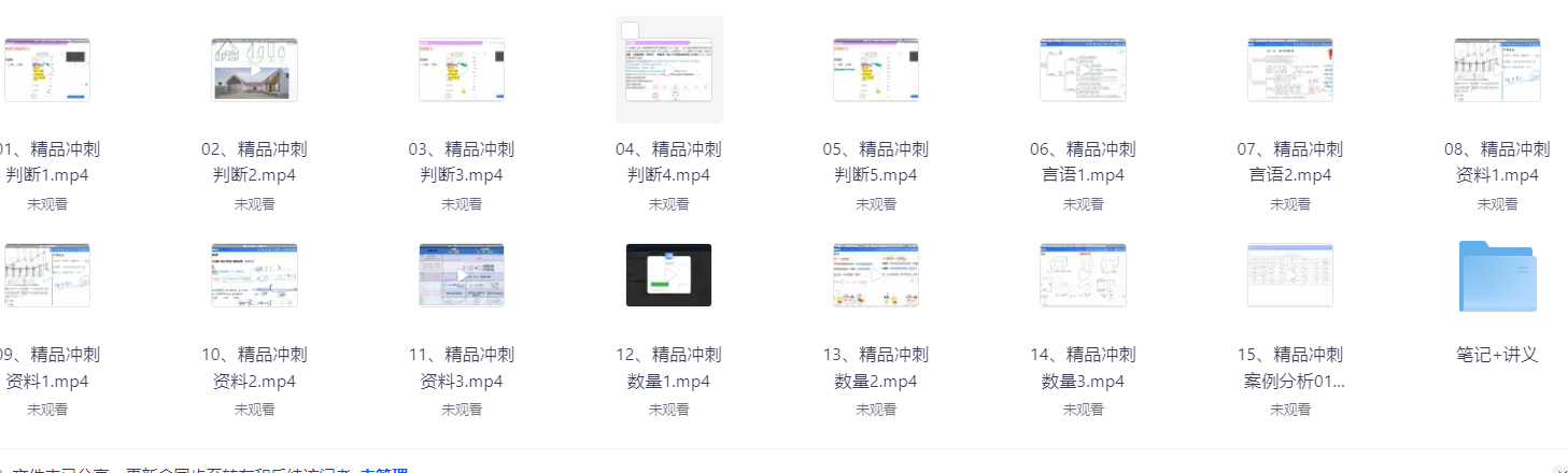 跟教育机构花3999买的【粉笔】2025山东新大纲事业单位系统班