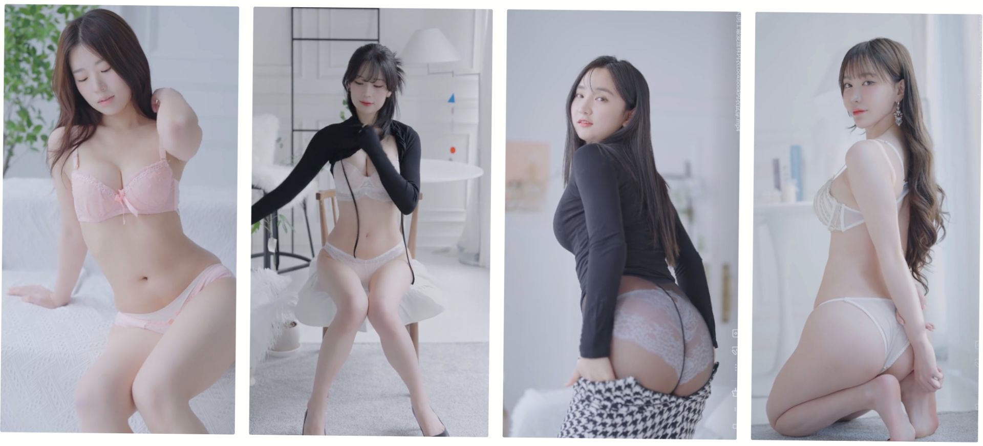 ❤️ 特别福利！韩国小姐姐模特/内衣/丝袜 试穿/换衣合集，4K超高清画质，共28GB