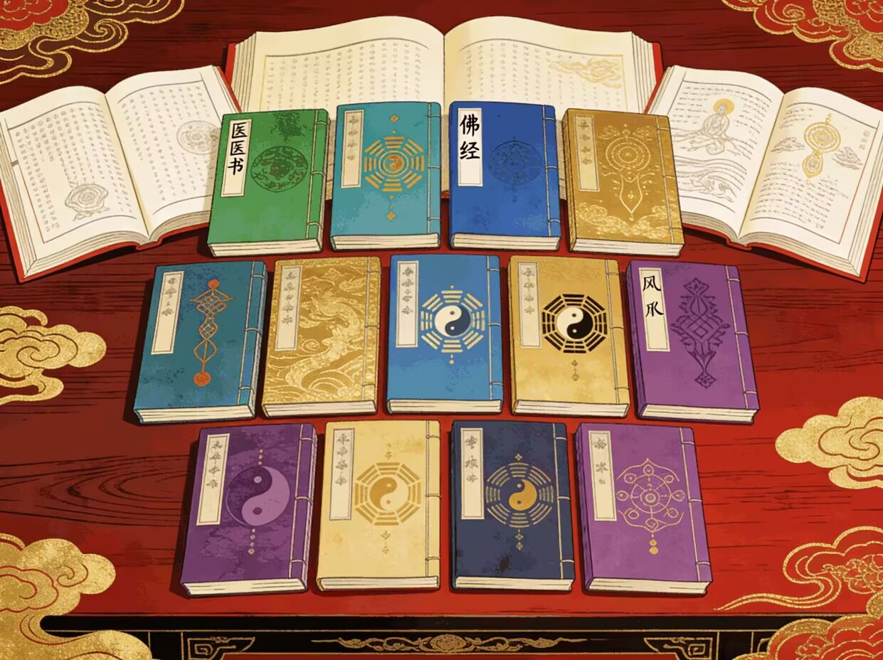 13类绝版古籍资源，涵盖医书、易经、佛学、风水等等，每本都是精品！